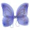 Крылья Бабочки 40х40см средние (фиолетовые) купить в интернет магазине подарков ПраздникШоп