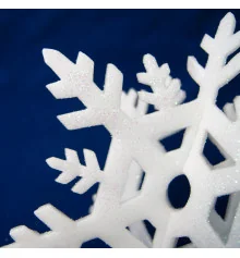 Снежинка 3Д блестящая набор (3 шт) купить в интернет магазине подарков ПраздникШоп