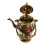 Чайник бронзовый с горелкой на подставке с цветным рисунком (30.5×19×16 см) A купить в интернет магазине подарков ПраздникШоп