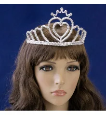 Корона Тиара Принцессы 107 (уп 12шт) купить в интернет магазине подарков ПраздникШоп