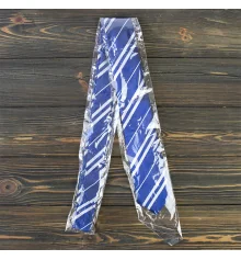 Галстук Гарри Поттер Когтевран (синий) купить в интернет магазине подарков ПраздникШоп