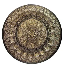 Тарелка бронзовая настенная (48.5 см) купить в интернет магазине подарков ПраздникШоп
