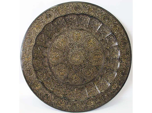 Тарелка бронзовая настенная (58 см) купить в интернет магазине подарков ПраздникШоп