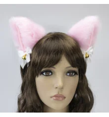 Ушки Кошки аниме (розовые) купить в интернет магазине подарков ПраздникШоп