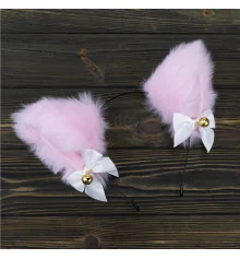 Ушки Кошки аниме (розовые) купить в интернет магазине подарков ПраздникШоп