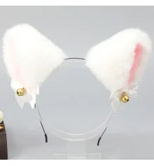 Ушки Кошки аниме (белые) купить в интернет магазине подарков ПраздникШоп