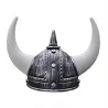 Шолом Варяга з рогами (срібло антик)