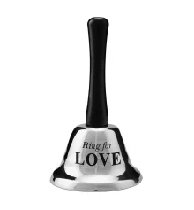 Колокольчик LOVE без коробки (серебряный) купить в интернет магазине подарков ПраздникШоп