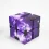 Кубик антистресс Infinity Cube космос (фиолетовый) купить в интернет магазине подарков ПраздникШоп