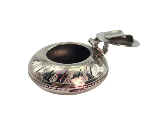 Пепельница бронзовая (2.2×5.6×5.6 см) купить в интернет магазине подарков ПраздникШоп