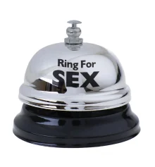 Звонок настольный SEX (серебряный) купить в интернет магазине подарков ПраздникШоп