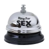 Дзвінок настільний SEX (срібний)