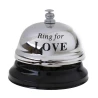 Дзвінок настільний LOVE (срібний)