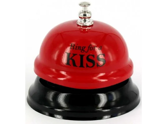 Звонок настольный "kiss" купить в интернет магазине подарков ПраздникШоп
