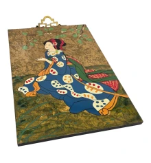 Картина «Гейша в саду под ветвями дерева» (30×20×0.9 см) купить в интернет магазине подарков ПраздникШоп