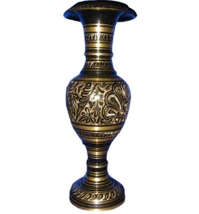 Ваза бронзовая черная (31×11×11 см) купить в интернет магазине подарков ПраздникШоп