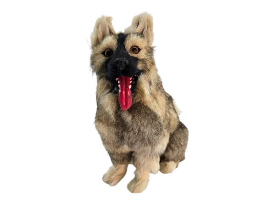 Собака (натуральный мех) (27×24×10 см) купить в интернет магазине подарков ПраздникШоп