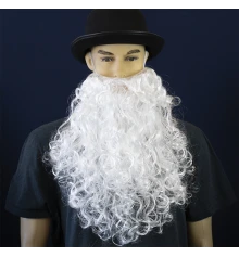 Борода Деда Мороза 30см средняя купить в интернет магазине подарков ПраздникШоп