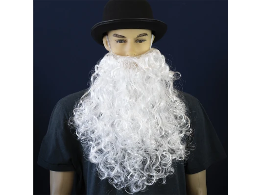 Борода Деда Мороза 30см средняя купить в интернет магазине подарков ПраздникШоп