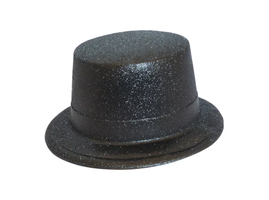 Шляпа Цилиндр блестящая (черный) купить в интернет магазине подарков ПраздникШоп
