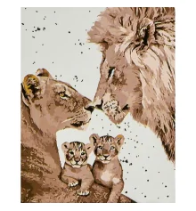 Картина по номерам ПРЕМИУМ Семья размером 30х40 см (SS1202) купить в интернет магазине подарков ПраздникШоп