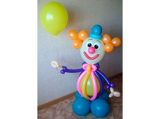 Фигура из шариков " Клоун " купить в интернет магазине подарков ПраздникШоп