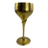 Бокал бронзовый позолоченный (17×7.6 см)