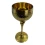 Бокал бронзовый позолоченный (17×7.6 см) купить в интернет магазине подарков ПраздникШоп