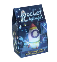 Набор для творчества Ночник Rocket light night на украинском языке (30709) купить в интернет магазине подарков ПраздникШоп