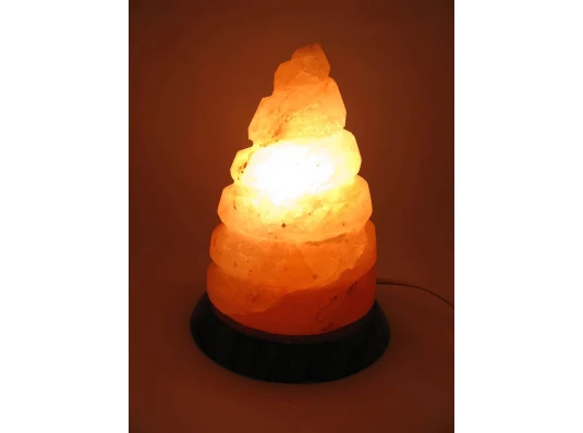 Соляная лампа «Спираль» (SL-29) (17.5×14×14 см) (8 шт. ящ.) (Гималайская соль) купить в интернет магазине подарков ПраздникШоп
