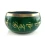 Чаша поющая бронзовая «Будда» зеленая (10.1×9.2×4.9 см) купить в интернет магазине подарков ПраздникШоп