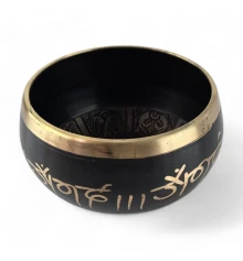 Чаша поющая «Черный Лотос» (7×13×11.5 см) купить в интернет магазине подарков ПраздникШоп