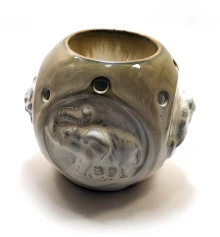 Аромалампа керамическая «Слоны» (11×9.5×9 см) купить в интернет магазине подарков ПраздникШоп