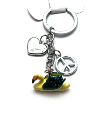 Брелок (W) «Лебедь» купить в интернет магазине подарков ПраздникШоп