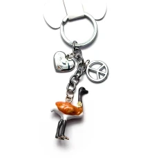 Брелок (W) «Страус» купить в интернет магазине подарков ПраздникШоп