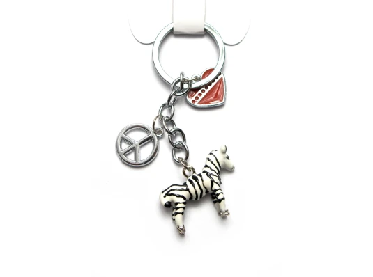 Брелок (W) «Зебра» купить в интернет магазине подарков ПраздникШоп