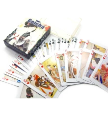 Карты игральные пластиковые «Гейши» (10×7.5×2.5 см) купить в интернет магазине подарков ПраздникШоп