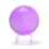 Шар хрустальный на подставке фиолетовый (5 см) купить в интернет магазине подарков ПраздникШоп