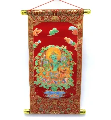 Панно красное «Тара» (40×20 см) купить в интернет магазине подарков ПраздникШоп