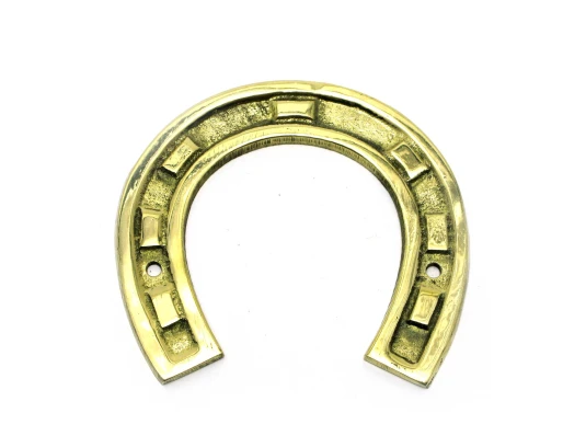 Подкова бронзовая (8×8×0.3 см) купить в интернет магазине подарков ПраздникШоп