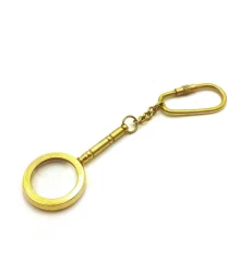 Брелок «Лупа» бронза купить в интернет магазине подарков ПраздникШоп