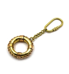 Брелок (N) «Спасательный круг» бронза (Индия) купить в интернет магазине подарков ПраздникШоп