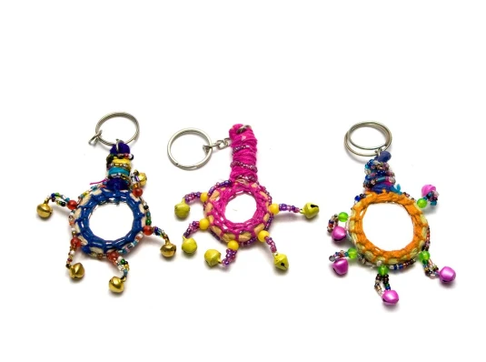 Брелок «Зеркальце с бубенчиками» (Индия) купить в интернет магазине подарков ПраздникШоп