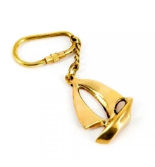 Брелок (N) «Парусник» бронза (Индия) купить в интернет магазине подарков ПраздникШоп