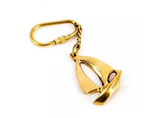 Брелок (N) «Парусник» бронза (Индия) купить в интернет магазине подарков ПраздникШоп