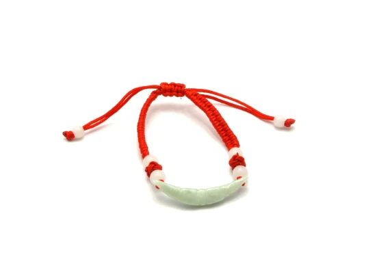 Браслет нефритовый «Дуга» купить в интернет магазине подарков ПраздникШоп