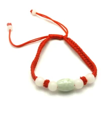 Браслет нефритовый «Валик» (26-18 см) купить в интернет магазине подарков ПраздникШоп