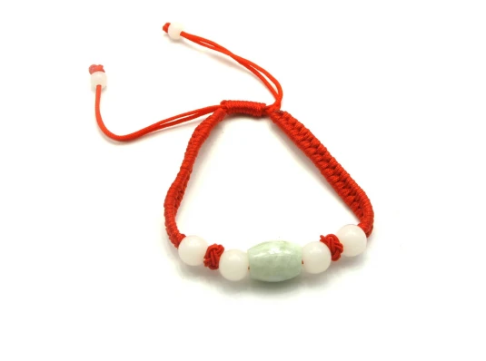 Браслет нефритовый «Валик» (26-18 см) купить в интернет магазине подарков ПраздникШоп