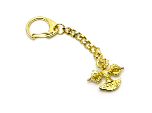 Брелок золото (Z) «Ваджра с дордже» купить в интернет магазине подарков ПраздникШоп