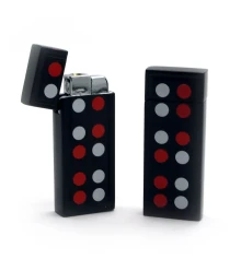 Зажигалка газовая турбо «Домино» (7×3×1.5 см) купить в интернет магазине подарков ПраздникШоп